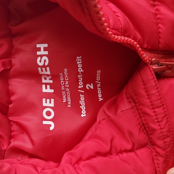 Joe Fresh 2T Puffer Jacket - Picture 4 of 4